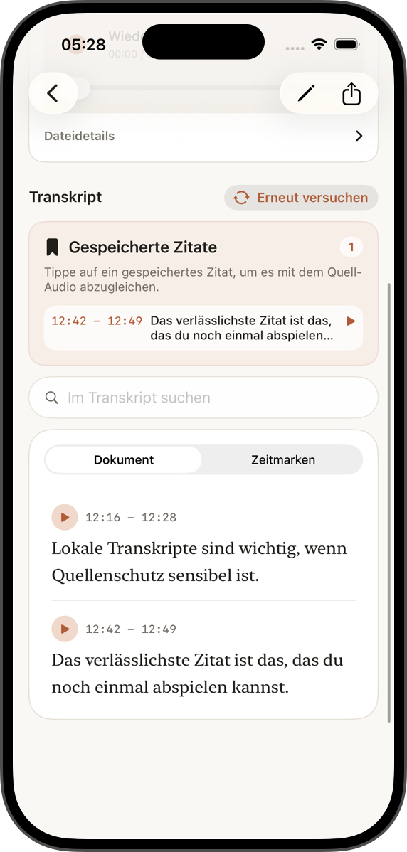 Sauberer Text zum Bearbeiten