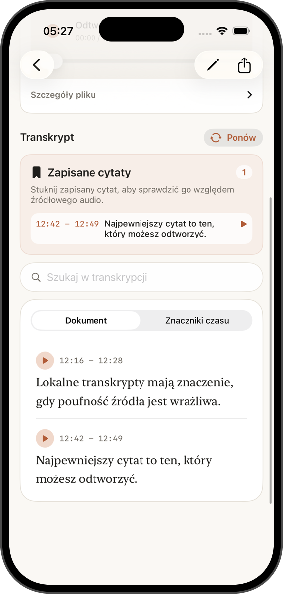 Czysty tekst do edycji